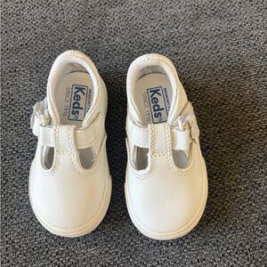 Keds Toddler White Mary Jane’s